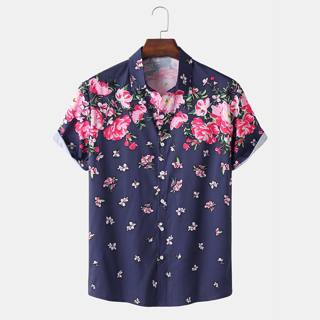 Midnight Bloom Hawaiian Shirt
